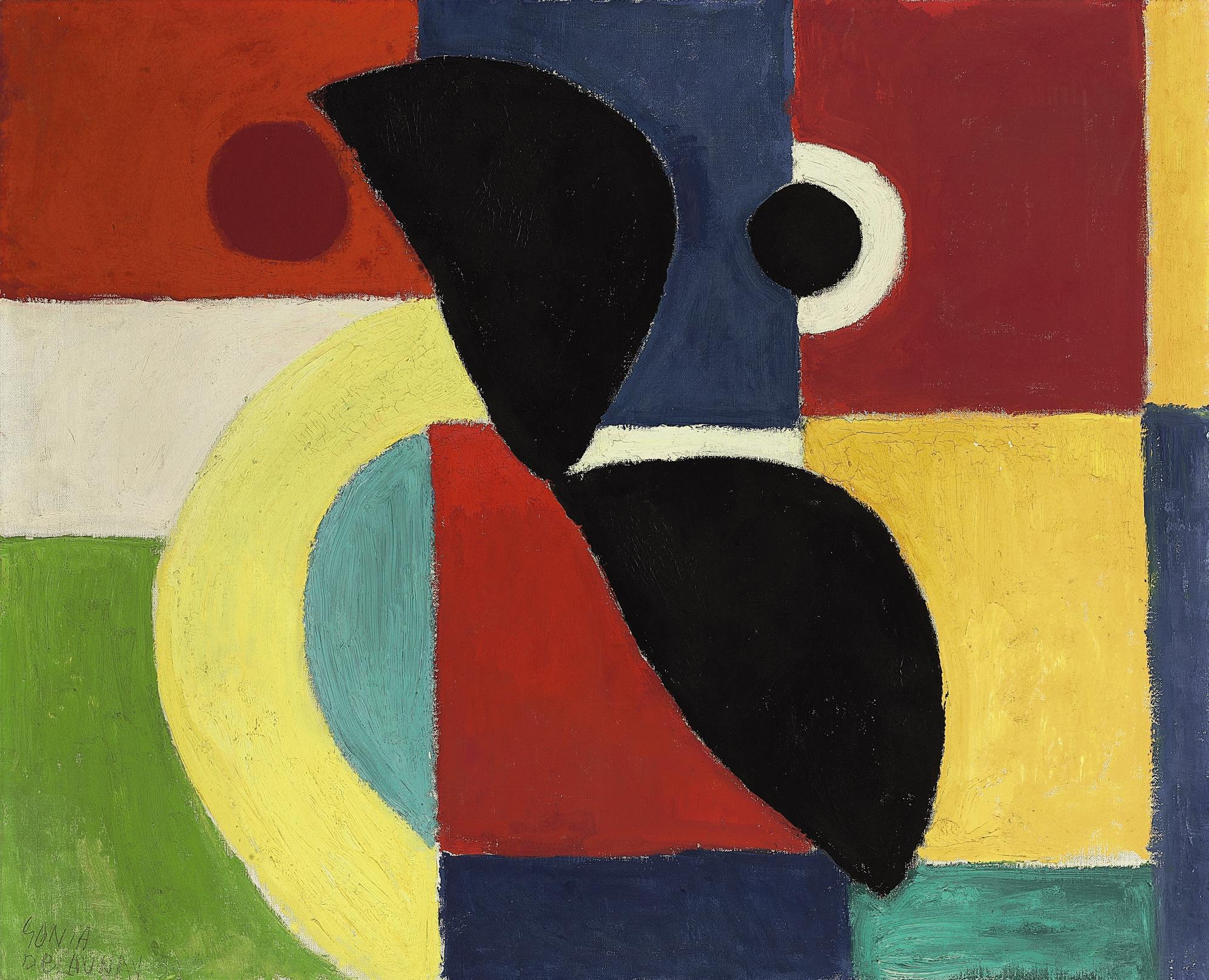 Sonia Delaunay - Rythme coloré no 895