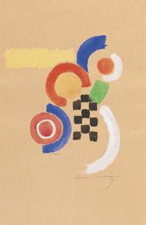 Sonia Delaunay - Rythme Coloré No. F1093