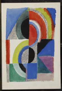 Sonia Delaunay - Rythme Couleur (F. 1831)