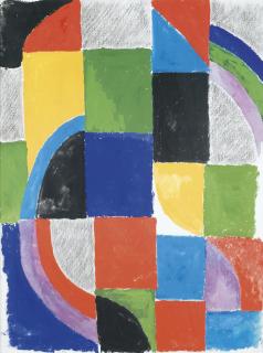 Sonia Delaunay - Rythme-Couleur No. 1444
