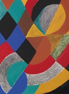 Sonia Delaunay - Rythme couleur no. 1600