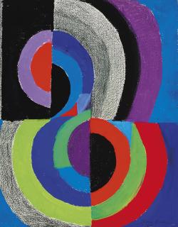 Sonia Delaunay - Rythme Couleur No. 1667
