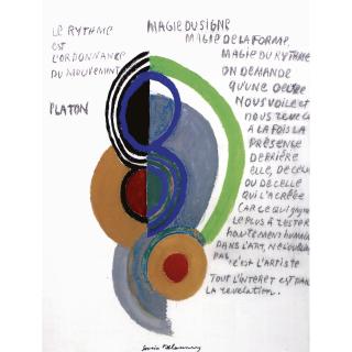 Sonia Delaunay - Rythme Couleur