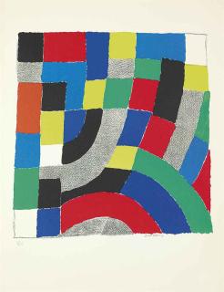 Sonia Delaunay - Rythmes contrastés