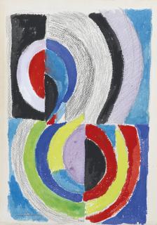 Sonia Delaunay - Rythmes-Couleurs no. 1818