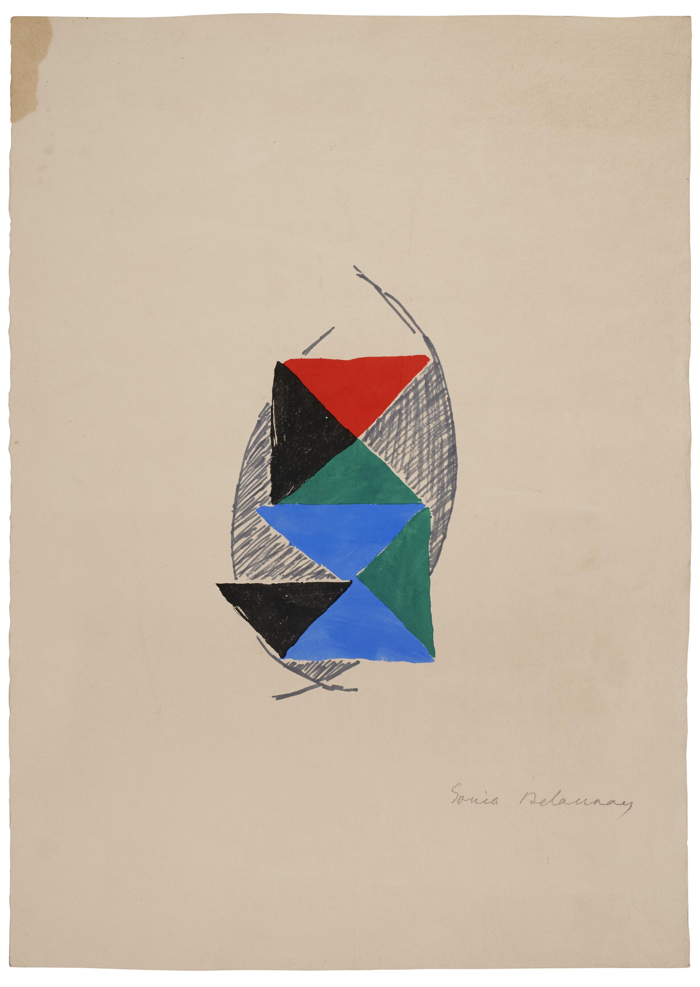 Sonia Delaunay - Rythmes-Couleurs (Rhythms-Colors)