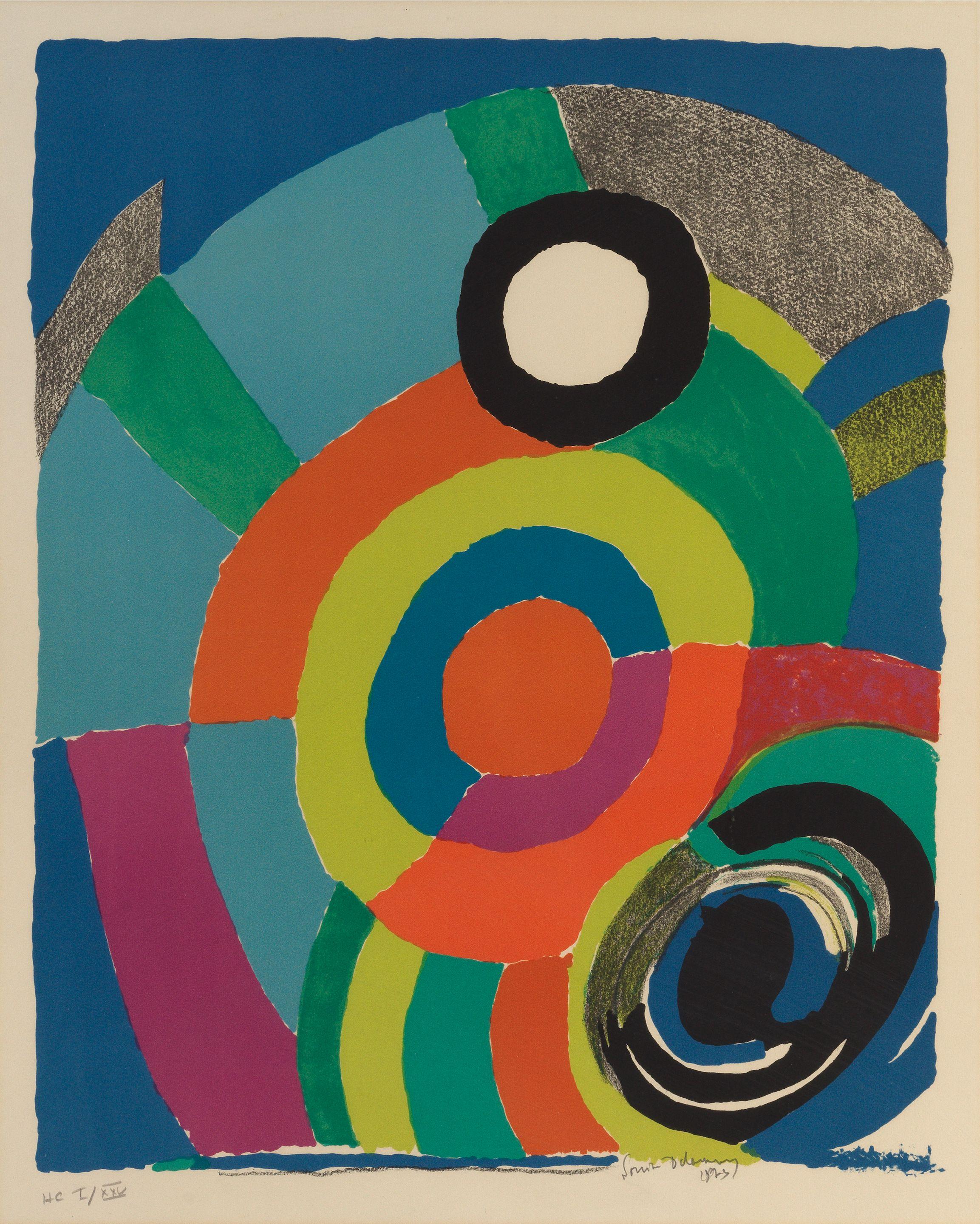 Sonia Delaunay - Thunderbird