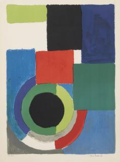 Sonia Delaunay - Untitled And Grand Carré Rouge