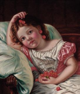 Sophie Anderson - Cherry Ripe