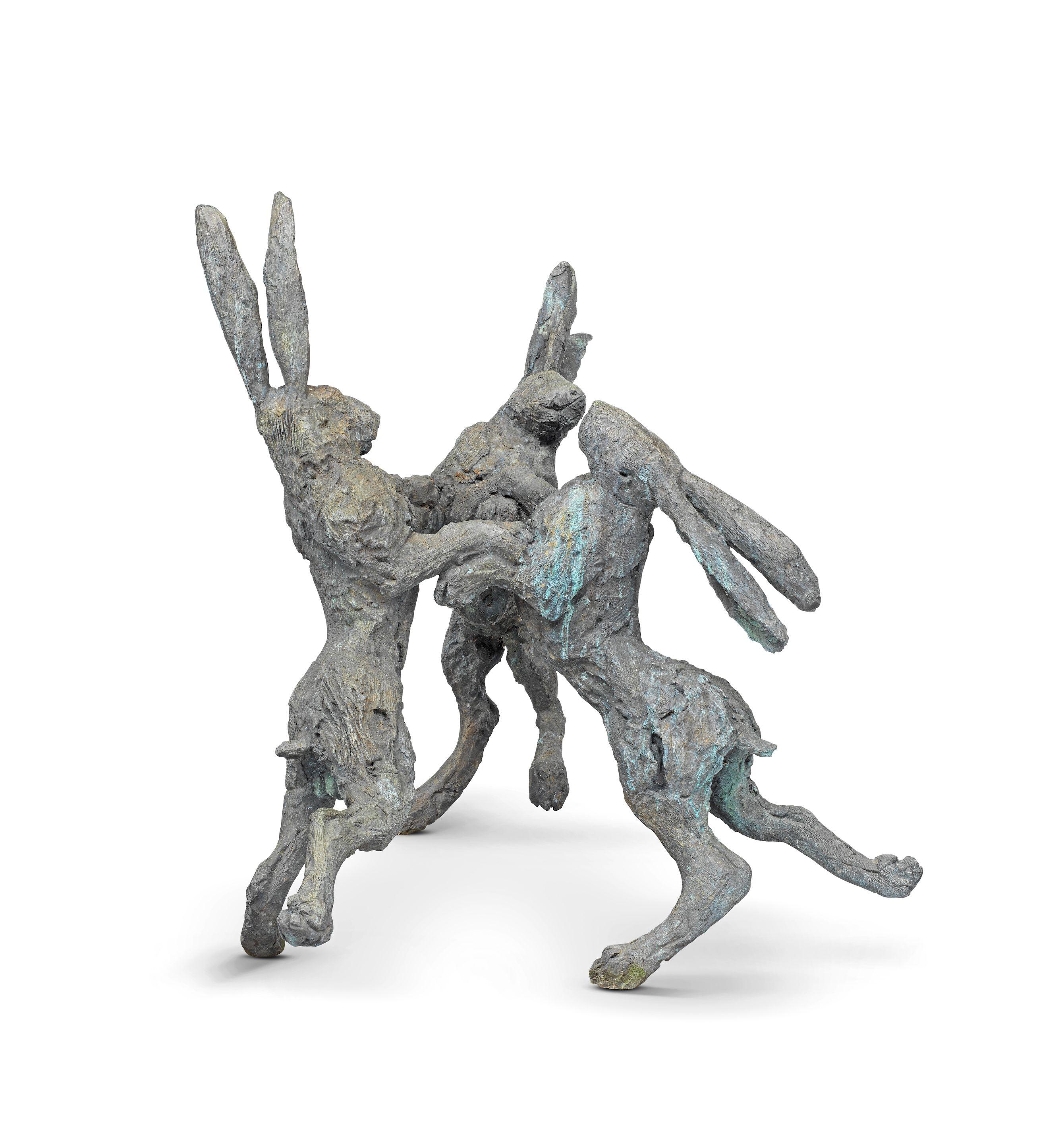 Sophie Ryder - Dancing Hares