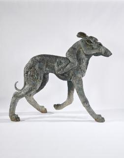 Sophie Ryder - Lady-Hare on Dog