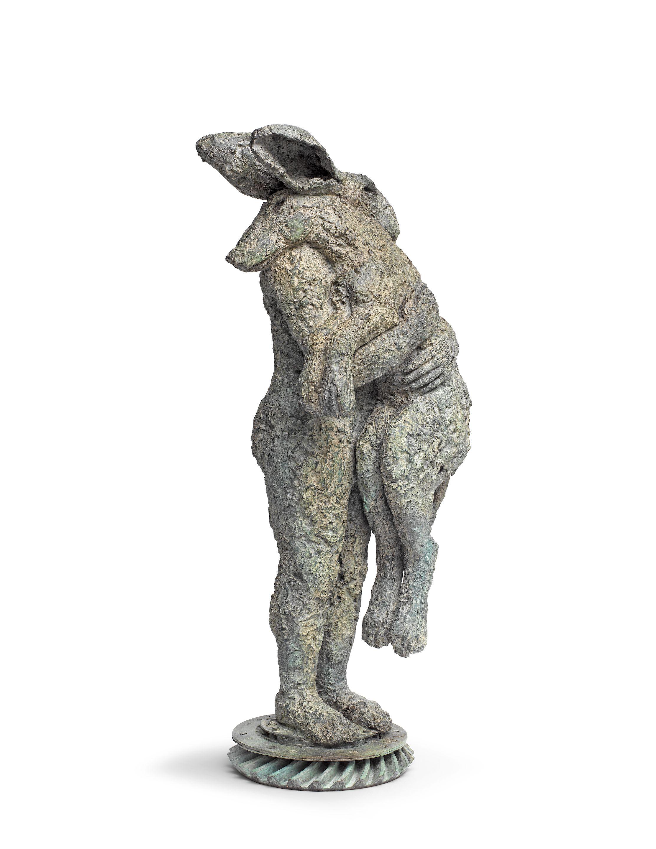 Sophie Ryder - Lady-Hare with Dog