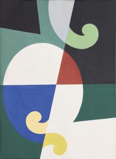 Sophie Taeuber-Arp - Cercle, quatre plans irréguliers avec couronne