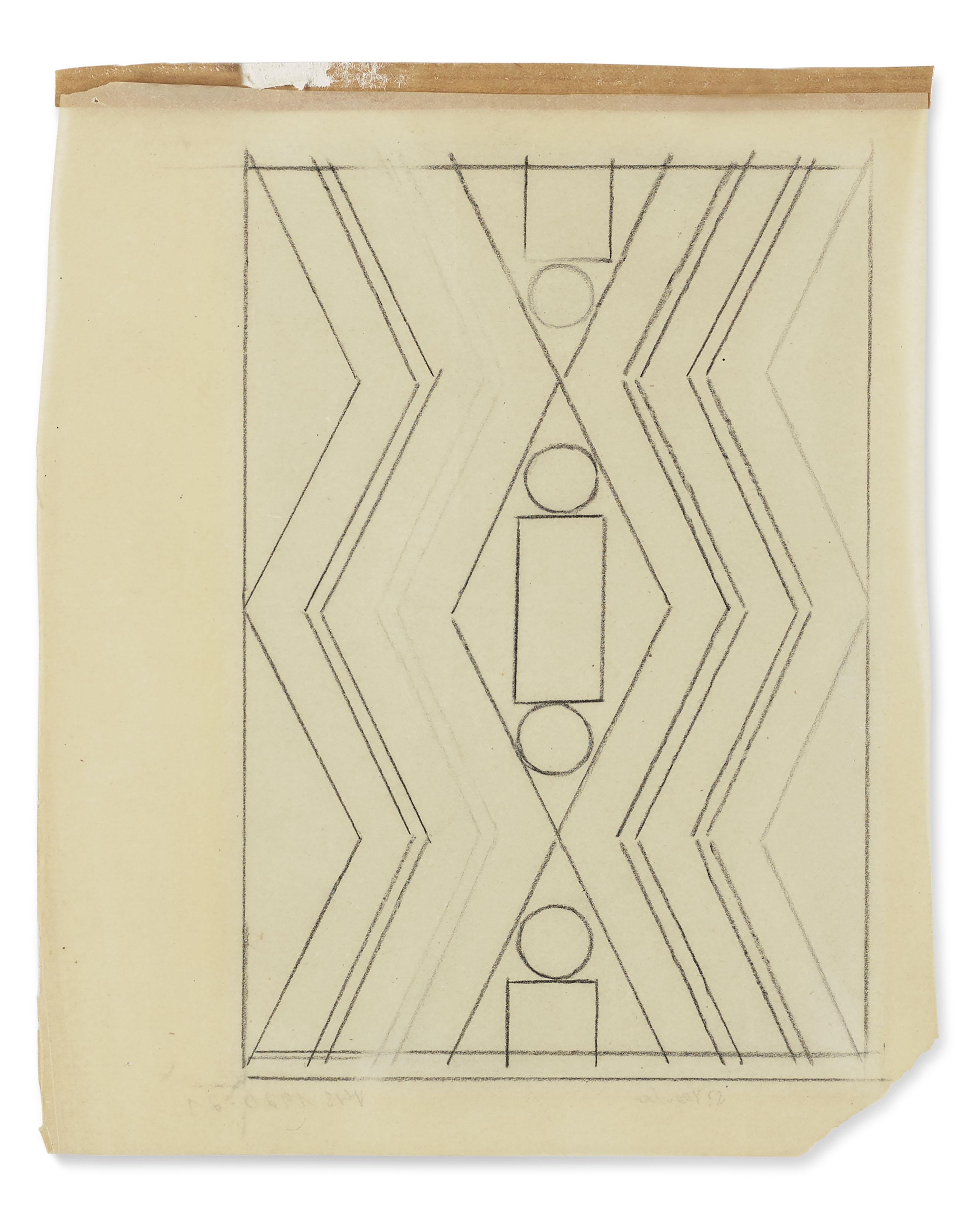 Sophie Taeuber-Arp - Projet pour textile