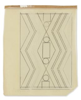 Sophie Taeuber-Arp - Projet pour textile