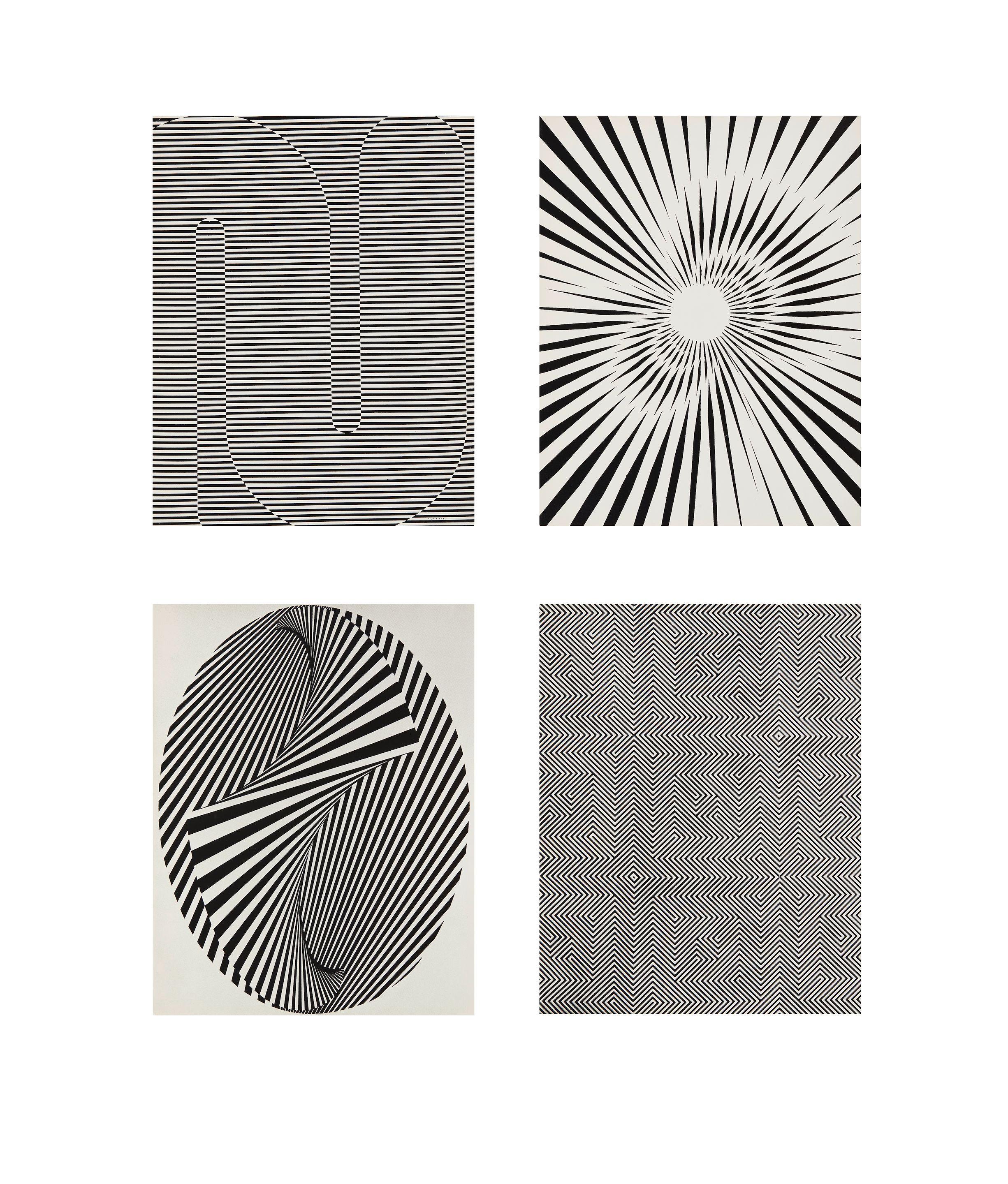 Spencer Altemont Moseley - Moiré Studies (including Little Portuguese Bend)