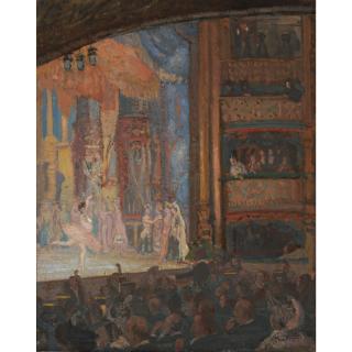 Spencer Frederick Gore - A Ballet At The Alhambra