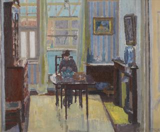 Spencer Frederick Gore - Interior Of Room At 6 Cambrian Road, Richmond