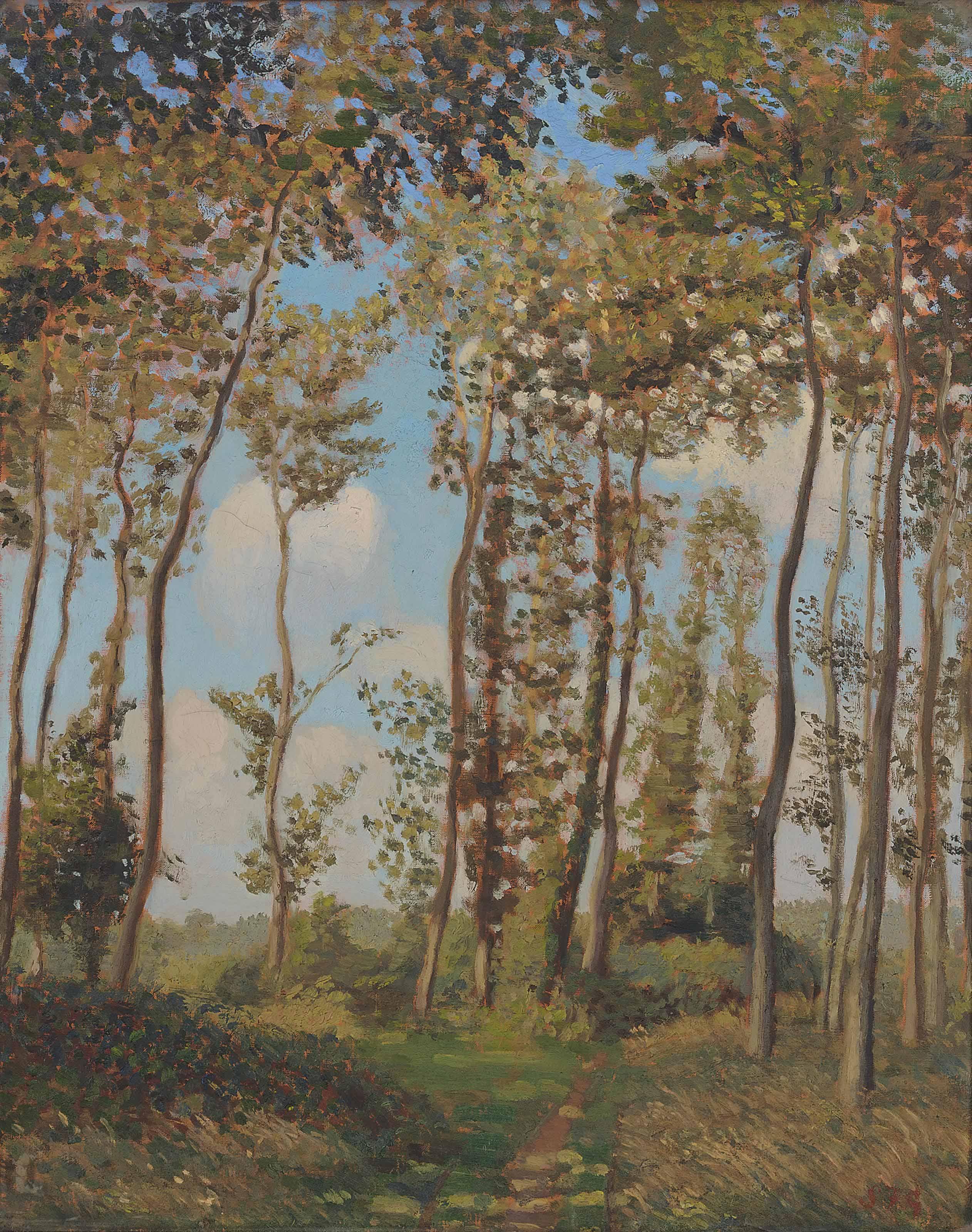 Spencer Frederick Gore - Landscape near Neuville, Normandy