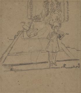 Spencer Frederick Gore - Musicians At The Footlights, Alhambra Music Hall 