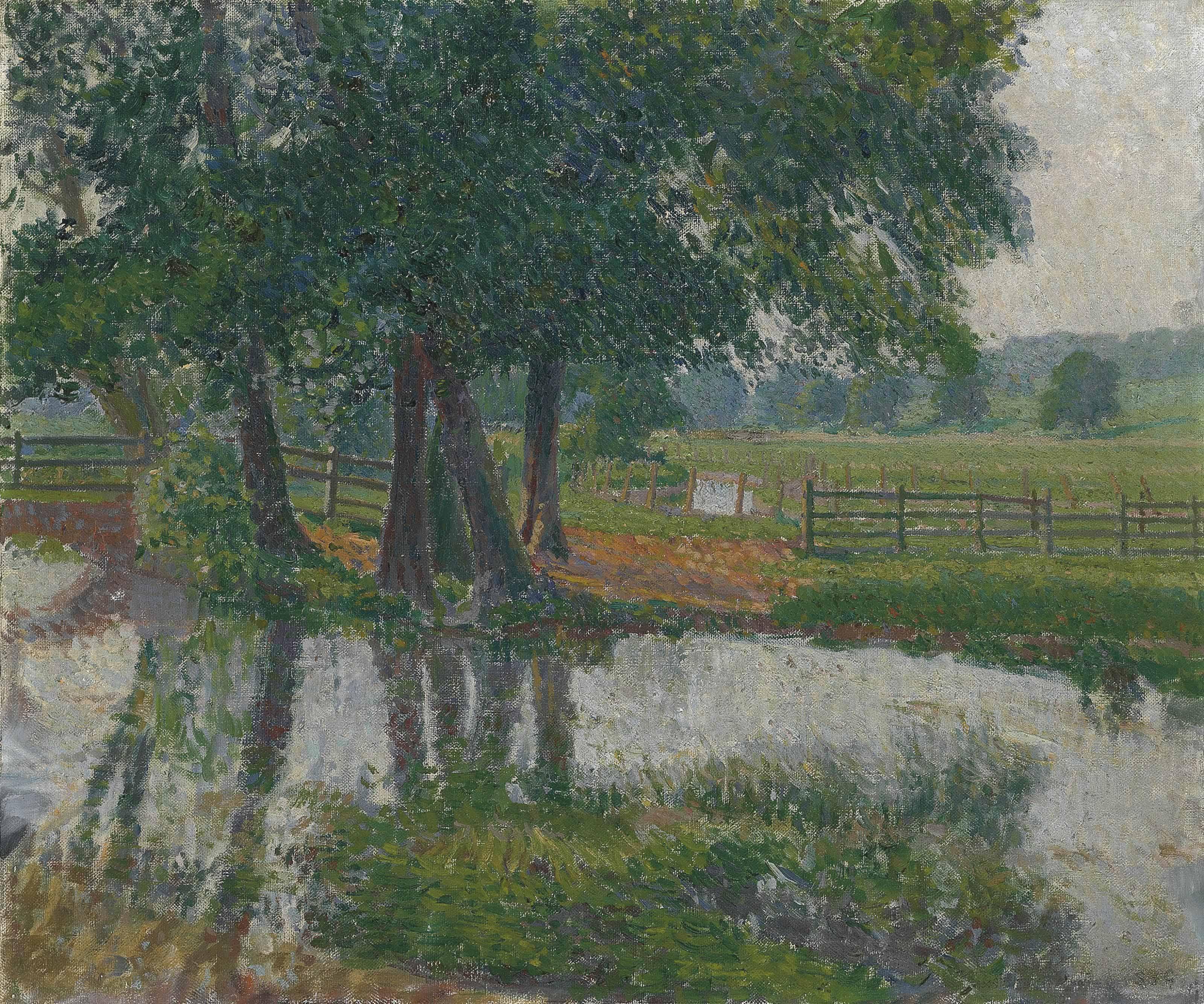 Spencer Frederick Gore - Somerset landscape