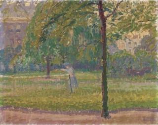 Spencer Frederick Gore - Tennis in Mornington Crescent Gardens