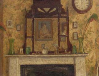 Spencer Frederick Gore - The Mantelpiece at Mornington Crescent