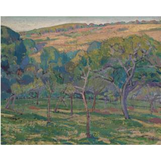 Spencer Frederick Gore - The Orchard, Applehayes, Clayhidon, 1913