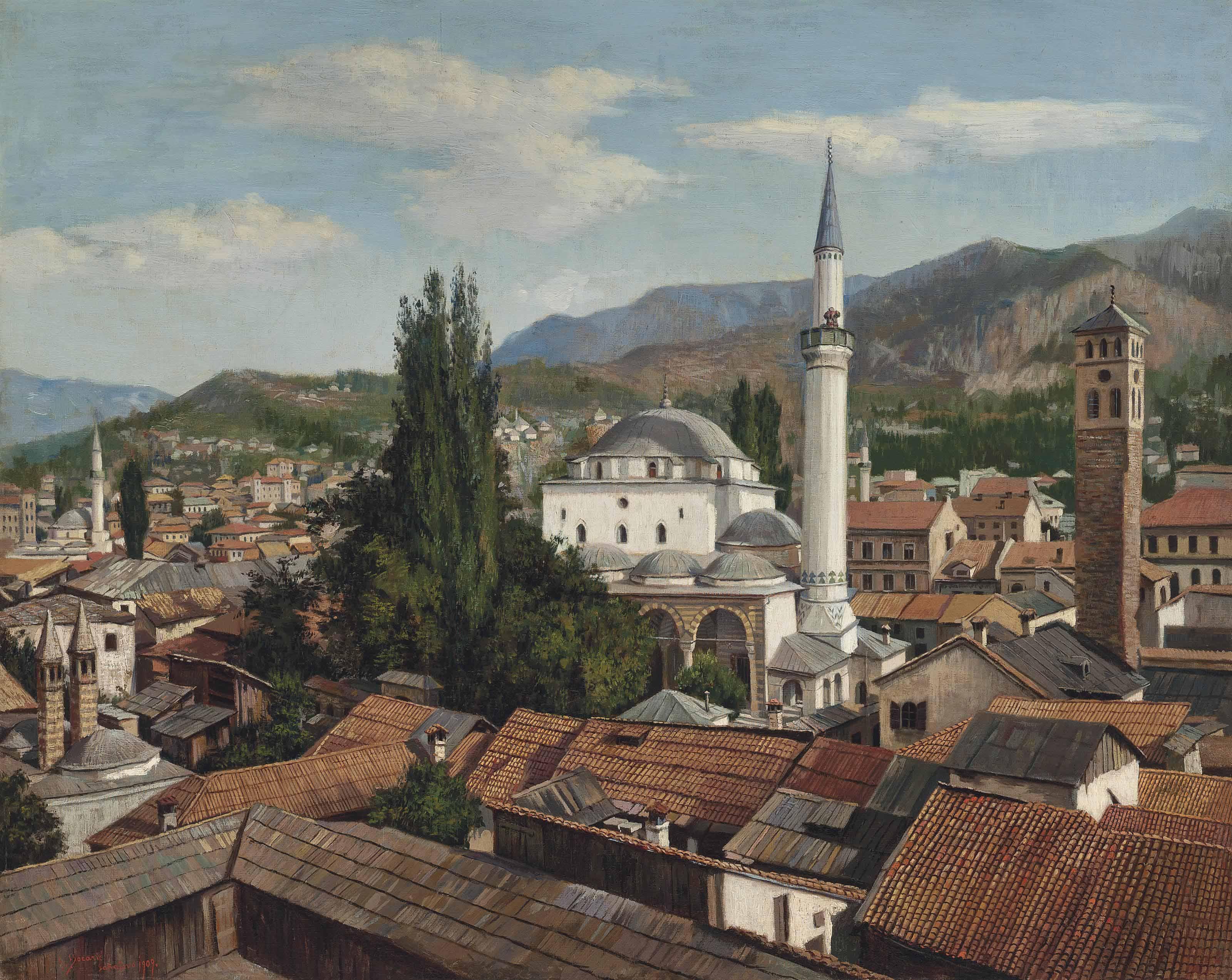Spiro Bocaric - Gazi Husrev Beg Mosque, Sarajevo