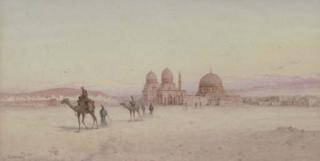 Spyridon Scarvelli - Dusk, The Tombs of the Mameluks, Cairo