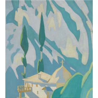 Spyros Papaloukas - Greek kavsokalyvia, Mount Athos