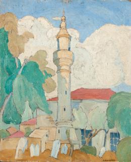 Spyros Papaloukas - Minaret in Lesvos