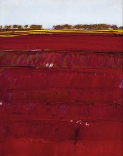 Srihadi Soedarsono - Die Rote Landschaft (The Red Landscape)