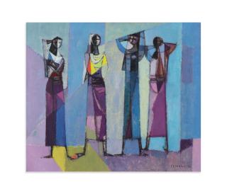 Srihadi Soedarsono - Figur-figur Wanita (Women Figures)