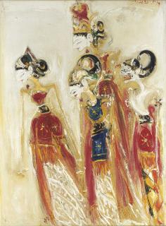 Srihadi Soedarsono - Wayang Golek (Wayang Puppet)