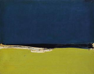 Srihadi Sudarsono - Blue and yellow