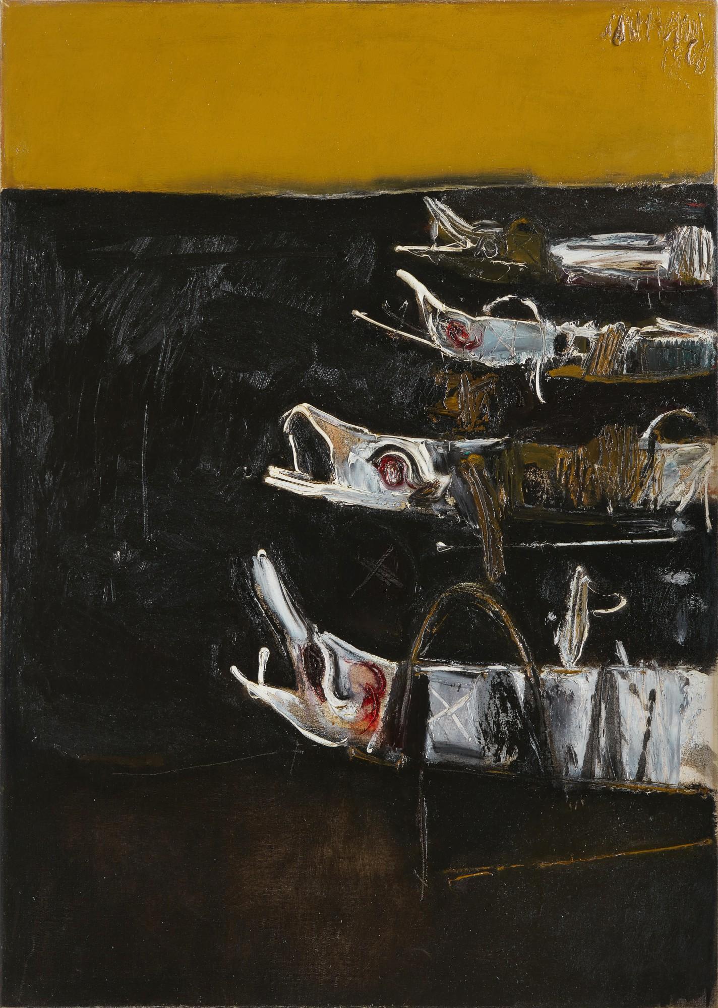 Srihadi Sudarsono - Boats on Sanur Beach, Bali