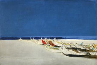 Srihadi Sudarsono - Horizon And Boats