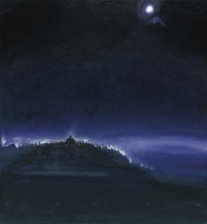 Srihadi Sudarsono - Mt. Merapi And Borobudur: State Of Meditation