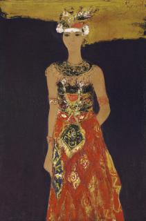 Srihadi Sudarsono - Standing Dancer 