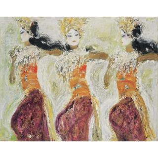 Srihadi Sudarsono - Tari Pendet