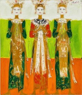 Srihadi Sudarsono - Wanita dan Sajen I