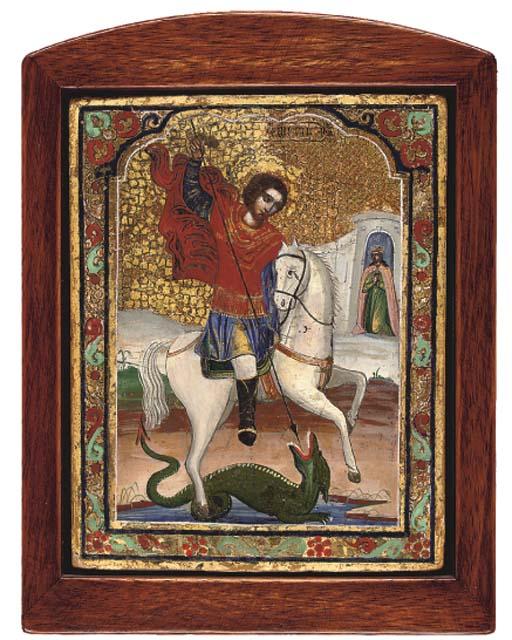 St. George Killing The Dragon