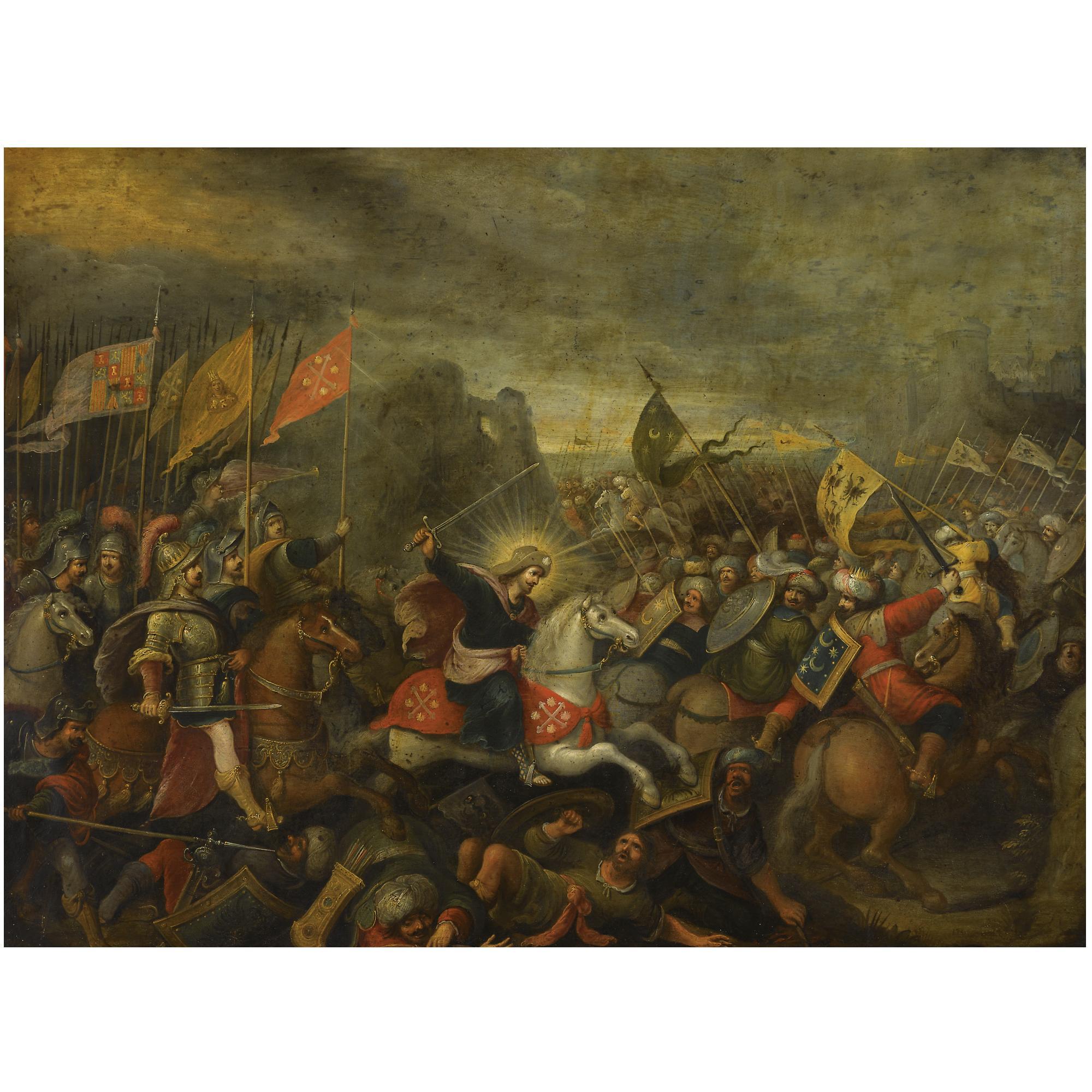 St James The Greater At The Battle Of Clavijo
