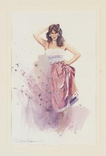 Stan Kaminski R.B.S.A., W.N.A.G. - Blue Senorita; and Red Senorita