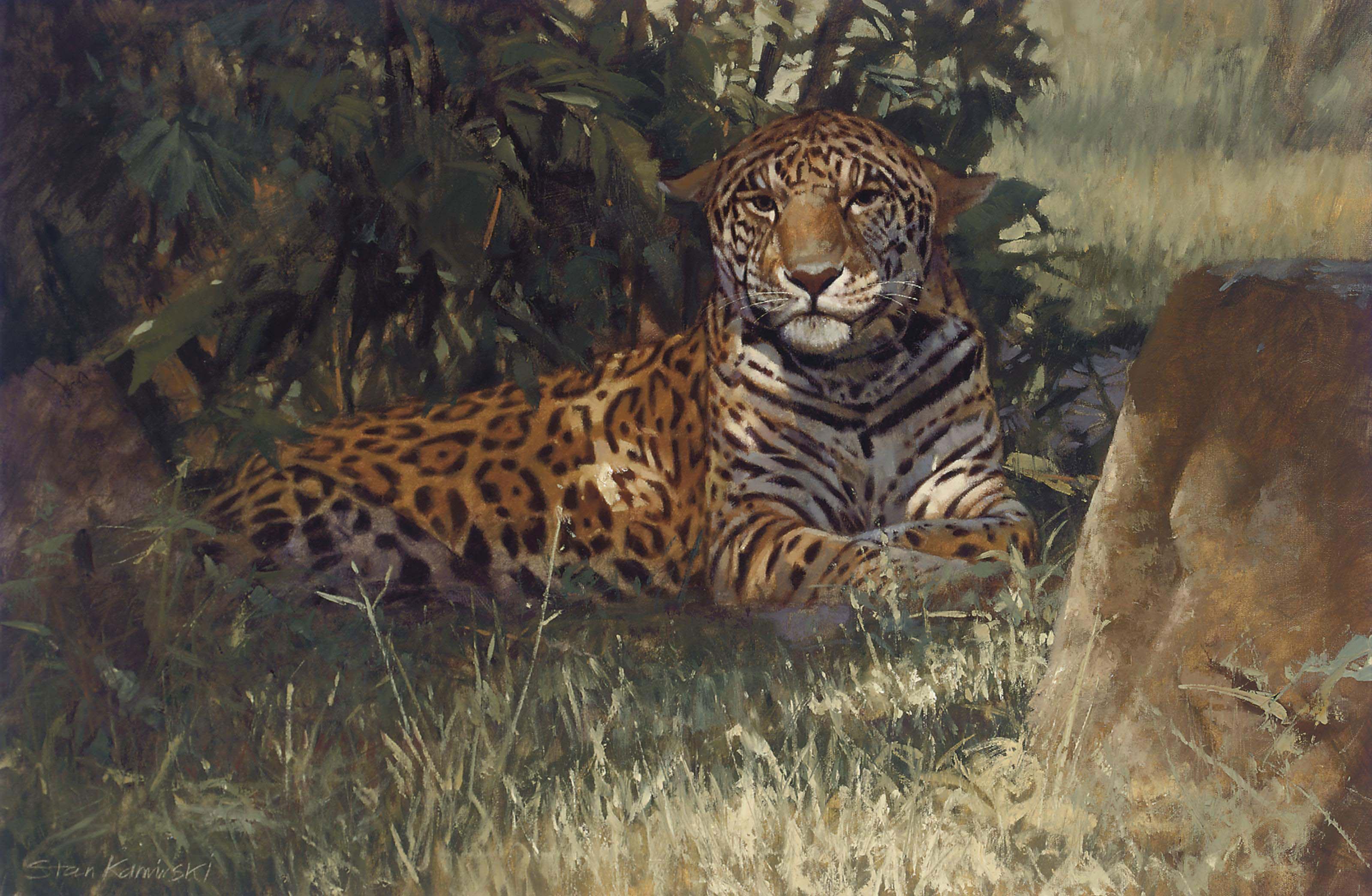 Stan Kaminski, R.B.S.A., W.N.A.G. - Jaguar