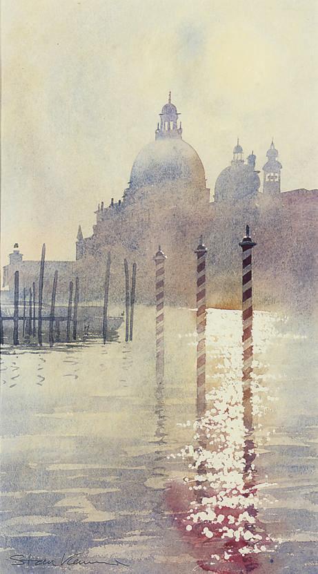 Stan Kaminski, R.B.S.A., W.N.A.G. - Santa Maria della Salute, early morning