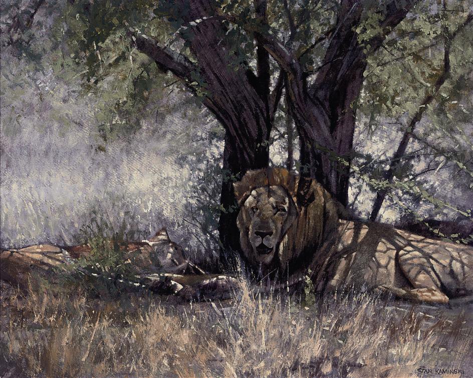 Stan Kaminski, R.B.S.A. - A midday nap