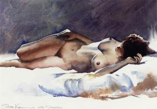 Stan Kaminski - Sleeping nude