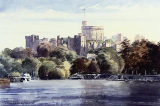 Stan Kaminski - Windor Castle viewed from the Thames